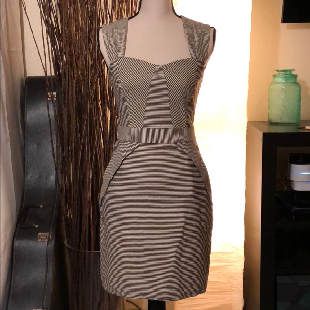 Striped Shift Dress